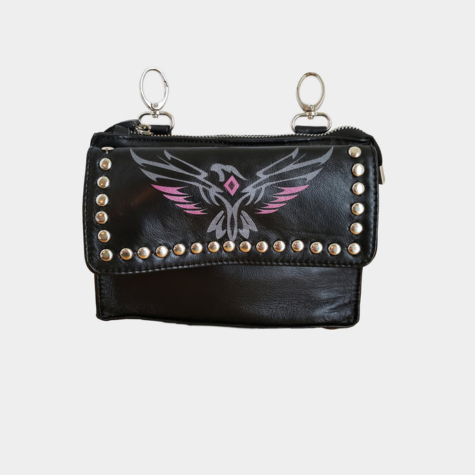 Biker's Black Eagle Handbag