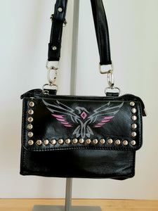 Biker's Black Eagle Handbag